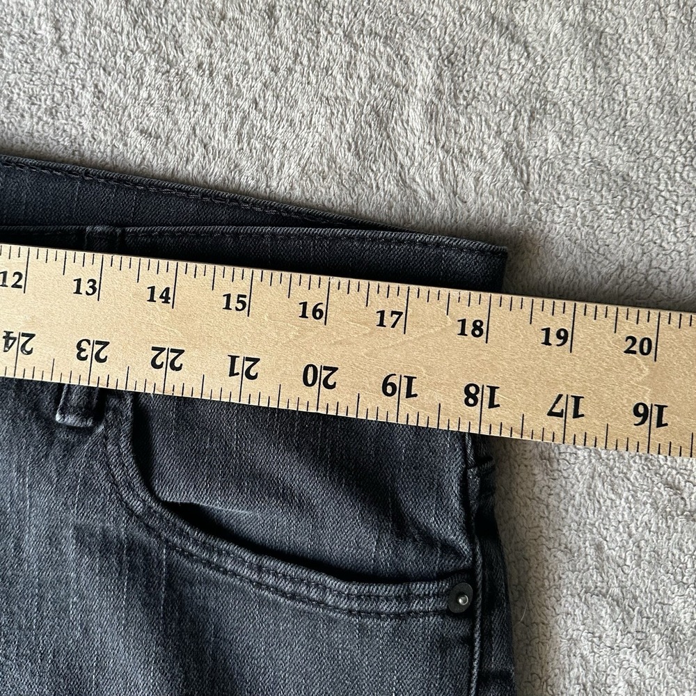 Levis 569 Loose Straight Jeans W36 L34 Faded Black Charcoal Skater 00569-0125 - Picture 9 of 11
